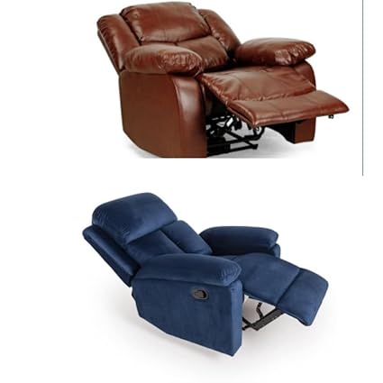 Abp Seats Motorized/Manual Two Recliner Leatherette Classy and Comfortable couche M004