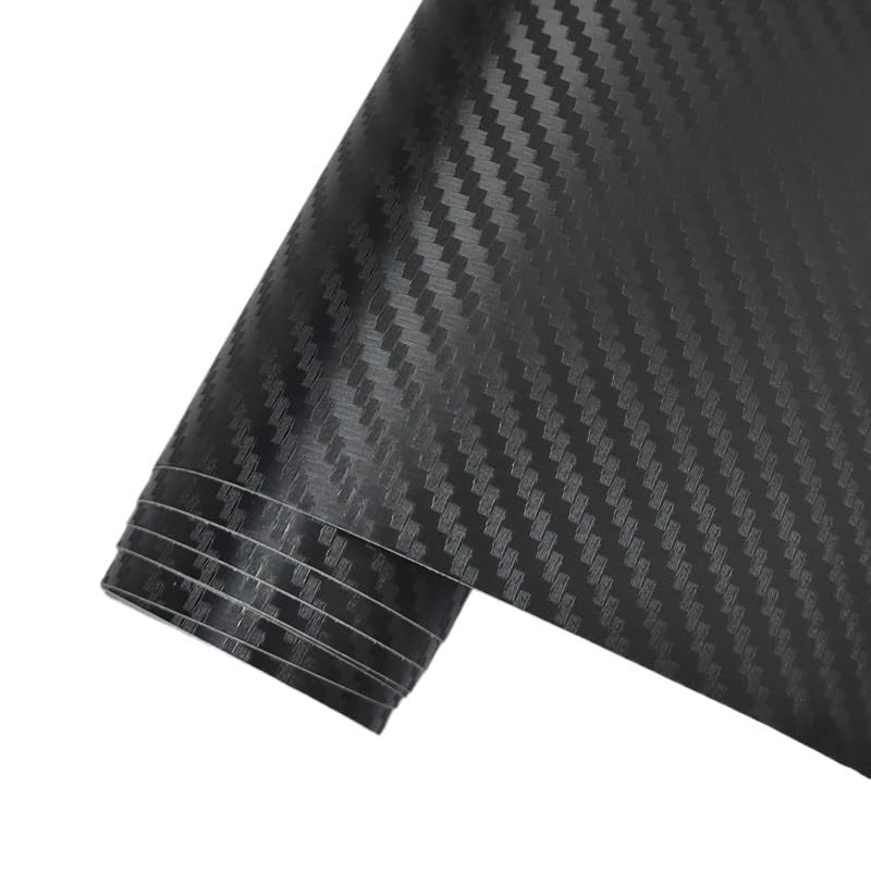 Film décoration carbone moto et voiture noir mat pour relooker son habitacle