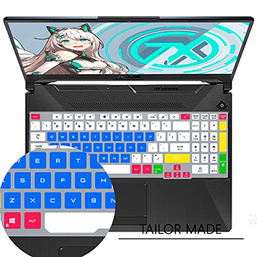 Protector de teclado para Asus Tianxuan 15.6" Candy Blue miniatura 3