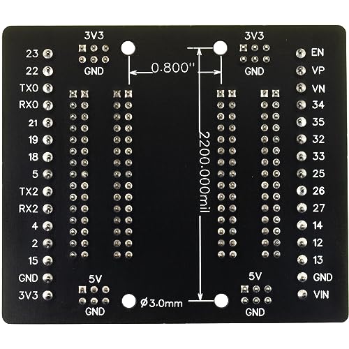 Image of for ESP32 Breakout Board 30 Pins GPIO 1 into 3 Expansion Board 3.81mm 0.15 inch Terminal Blocks for ESP32 Module ESP-WROOM-32 ESP32-DevKitC