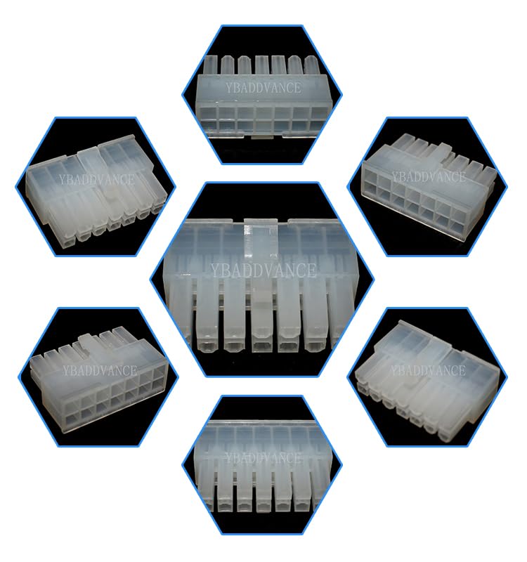 39012140 5557-14P Male Electrical 14pin molex Connector and Kits - (Color Name: White)