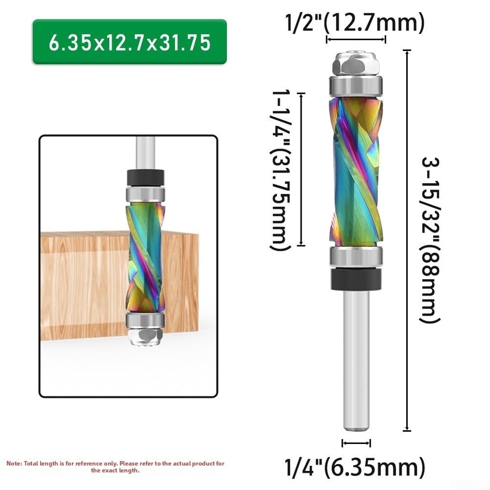 Broca de Carburo Sólido 12.7mm para Madera para dura Broca de(12.7x31.75)