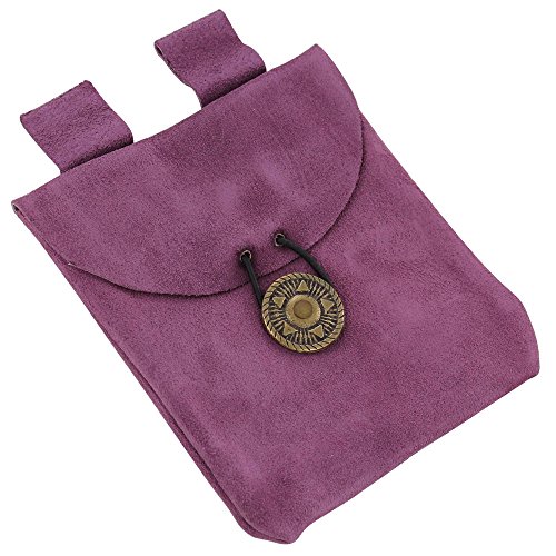 Armory Replicas Subconsciously Conscious Violet Suede Leather Pouch