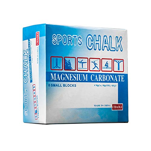 REP Fitness Gym Chalk 1lb (Eight 2oz Blocks) of Magnesium Carbonate for Home or Garage Gym Weightlifting, Gymnastics, Bouldering, Rock Climbing, Indoor or Outdoor Sports