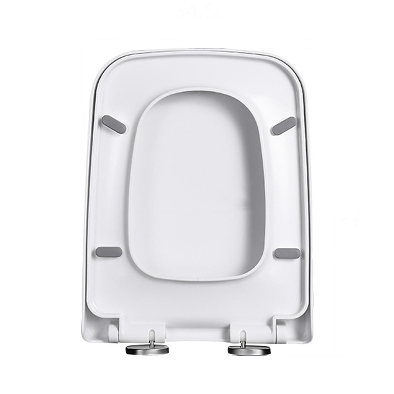 Compact Size, Universal, Toilet, seat, White, Quick, Release, fix, Adjustable, Lightweight, Durable, Portable, User-Friendly