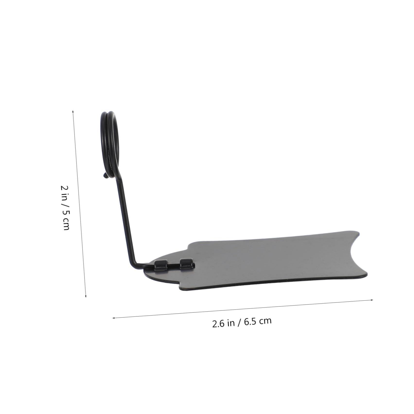 TEHAUX 20pièces Porte-étiquette Métallique Avec Clip Support Affichage Pour Prix Cintres De Prix Pour Magasins Supermarchés Et Boulangeries