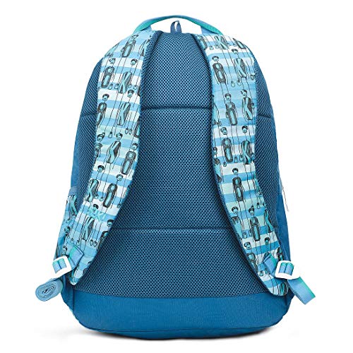 Image of Wildcraft Wiki 5 Character 4 Compartment Backpack Blue (11966 Blue)