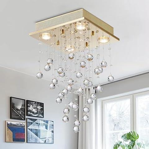 Lustre Bestier en Cristal Carré Cover