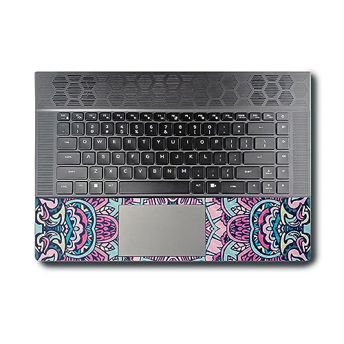 Image of MightySkins Carbon Fiber Skin Compatible With Alienware X16 R1 (2023) Full Wrap Kit - Tribal Mandala | Protective Durable Textured Carbon Fiber Finish | Easy To Apply & Change Styles | Made in the USA