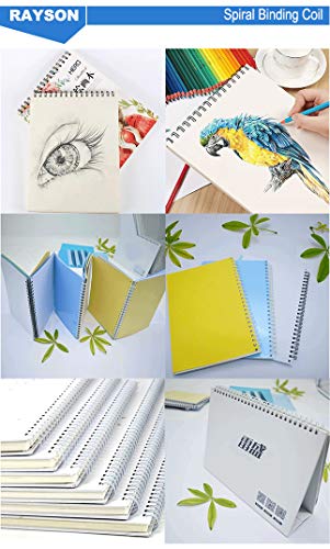 Rayson Td-1500B34 Binding Machine, Square Size Holes, 3:1 Pitch Wire-O Binder Punch 15 Sheets/Bind 130 Sheets With Sturdy Metal Construction #TOP4