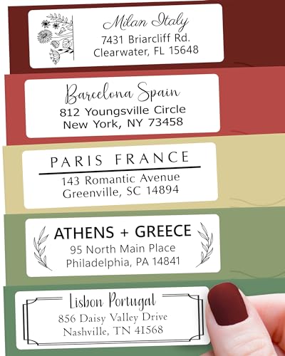 Glitter Owl LABELSM Personalized Return Address Labels cover