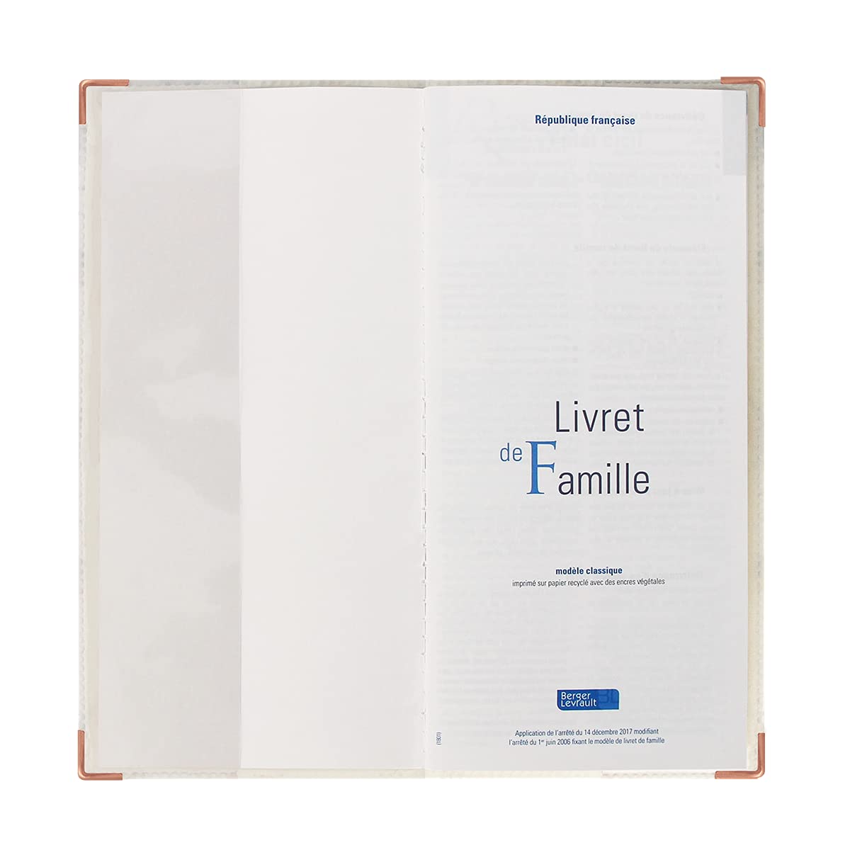 Color Pop Etui livret de Famille PVC 22 x 10,5 cm Fabrication française