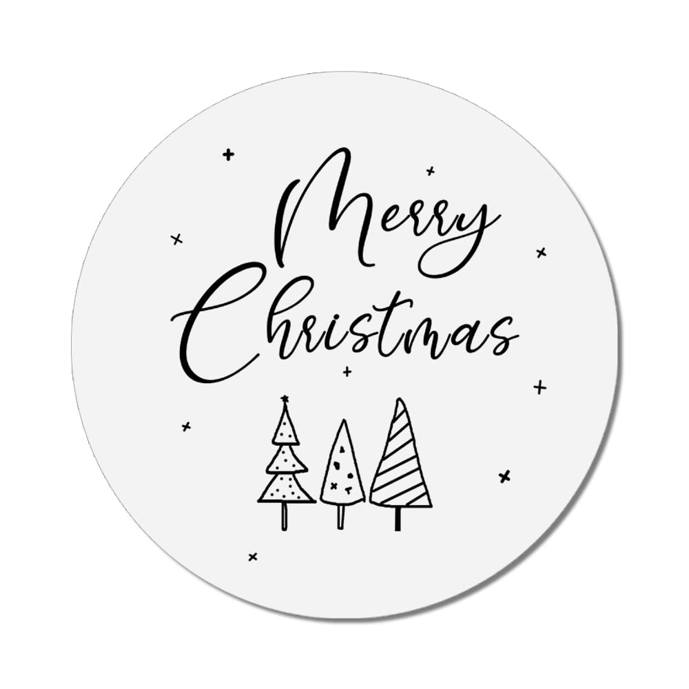 Sticker met naam voor kerstbal - van Kootje - traktaties, post en