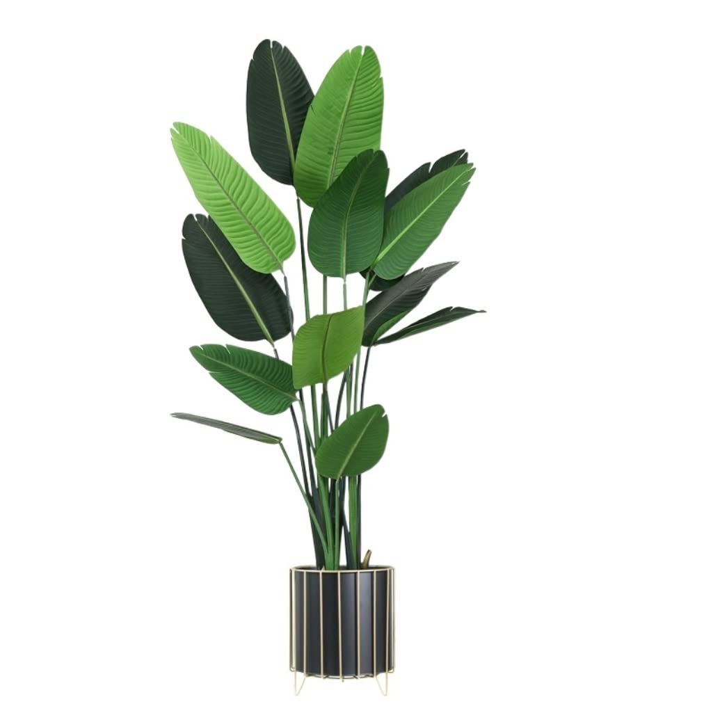 CVdrtyED Artificial Tree Plant Nordic Artificial Tree Plants Greenery Simulation Home Green Decor Potted Fake Decor(183cm)