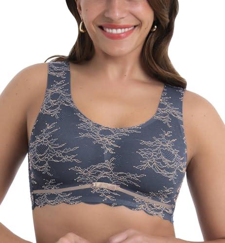Anita Bralette Mujer sujetador cómodo sin relleno copa suave