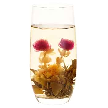 花茶 Amazon | 12個 中国茶 工芸茶 花茶 一見鐘情(ジャスミン