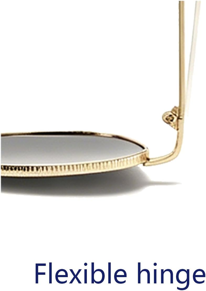 Women's Square Round Metal Sunglasses UV400 Travel Outdoor Daily Wear image 5