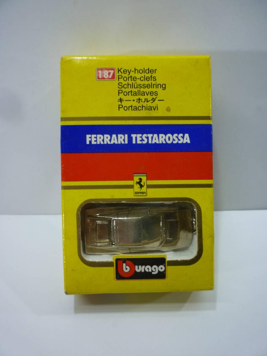 burago 1/87ミニカー(スーパーカー)キーホルダー Amazon | burago ブラーゴ フェラーリ テスタロッサ Ferrari