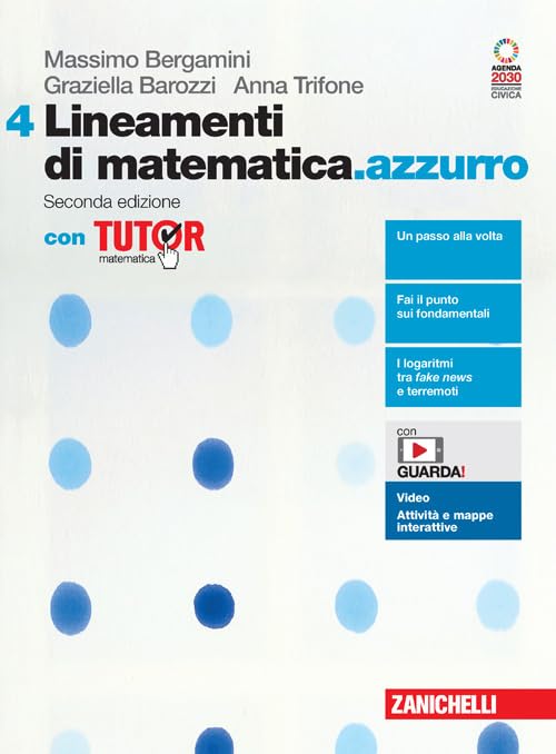  Lineamenti di matematica.azzurro. Con Tutor. Per le Scuole superiori. Con espansione online (Vol. 4)