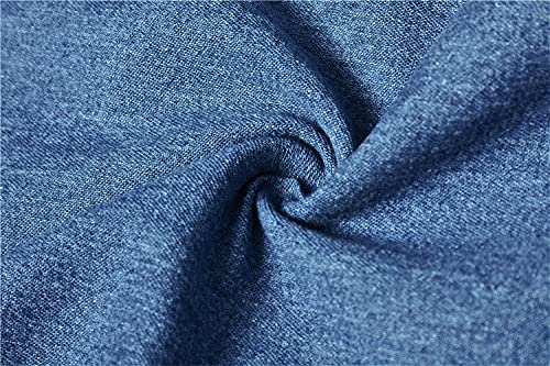 Women's High Waisted Stretch Flare Jean Vintage Washed Skinny Denim Flare Jeans Slim Jean Bell Bottom Trousers4