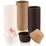 Cupcake Cases for Baking, 150 Pcs Muffin Cases for Baking, Muffin & Cupcake Liners Wrappers Cases, Cup Cakes Greaseproof Paper Baking Cups for Christmas Birthday Wedding Party, 3 Colors
