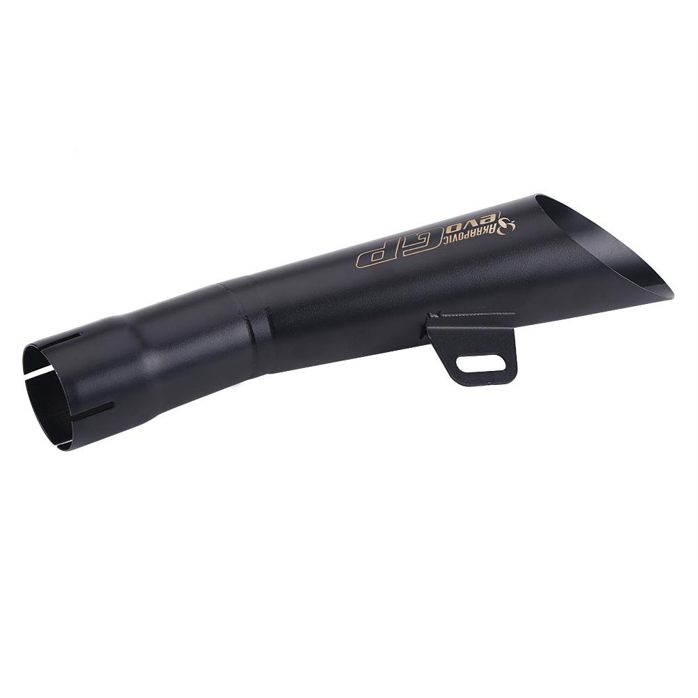 Acciaio inox universale motocicletta Motocross Silenziatore di scarico punta tubo