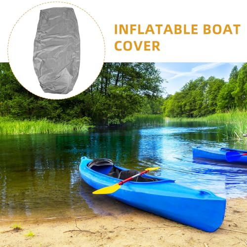 Protection imperméable bateau bâche kayak gris 230 cm - 8