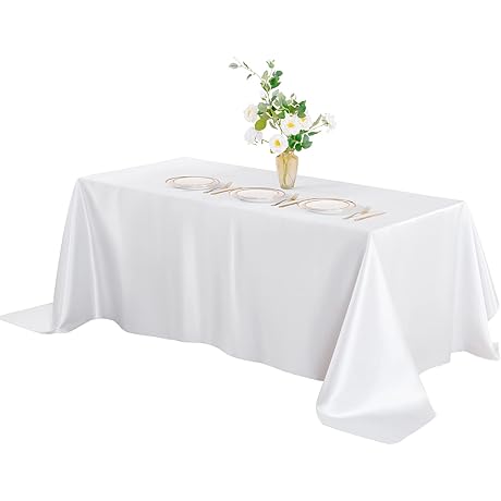 Premium Silk Tablecloth: Adorn Your Table with Grace and Radiance