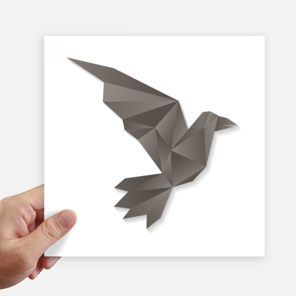 Pegatinas de origami geométricas de 20 cm para identificar maletas fácilmente