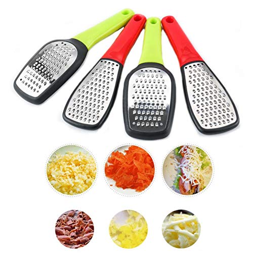 U-K Practical Cheese Grater Home Stainless Steel Rotary Slicer Durable Hand-Cranked Vegetables Long Handle Multifunctional Chocolate Deft Design #TOP4