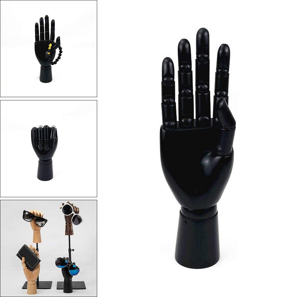 Colcolo Schwarzes Flexibles Hölzernes Handmodell für Kunstskizze