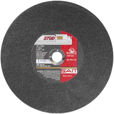 United Abrasives- SAIT TF 10 X 3/32 X 5/8 STUD KING (QTY: 25),Multi,24035