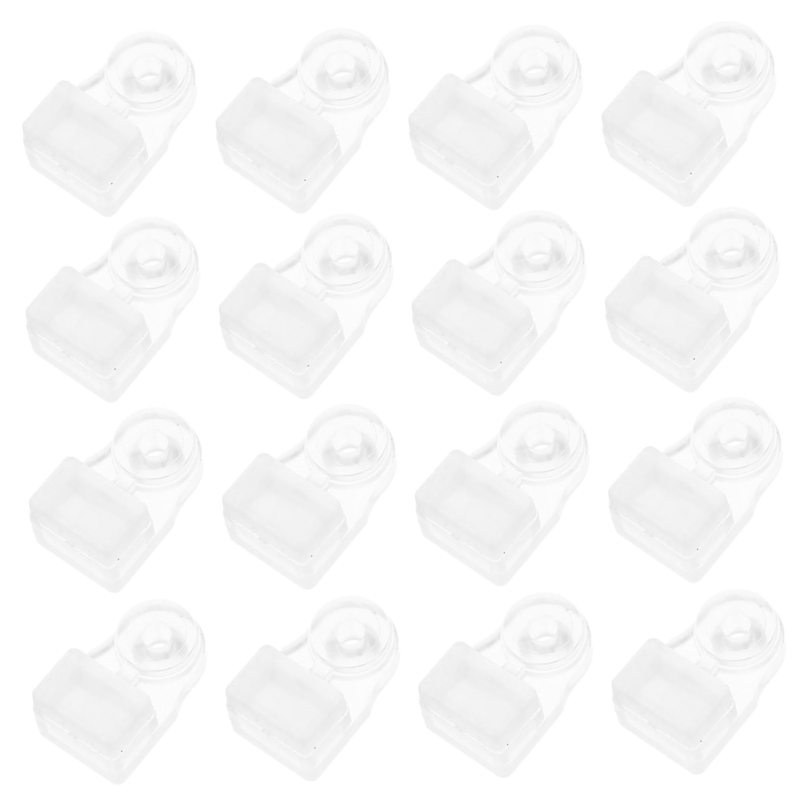 Clips de retención transparentes para fijar cristales de ventanas con seguridad