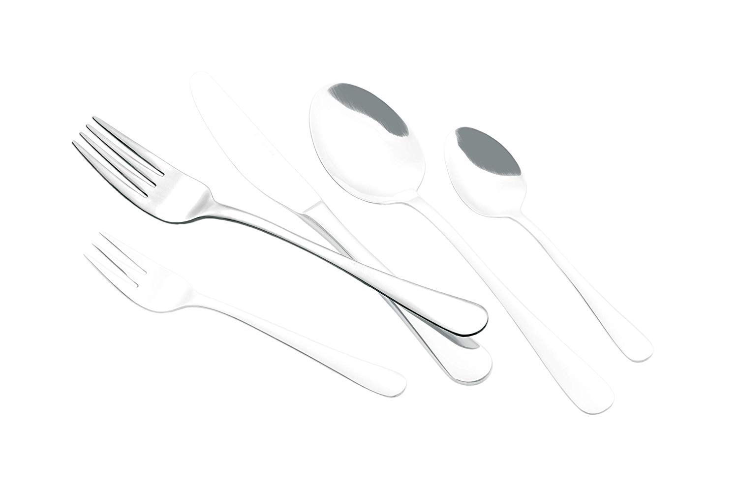 Esmeyer 156-119 12-teiliges Gabel-Set Modell, Silber