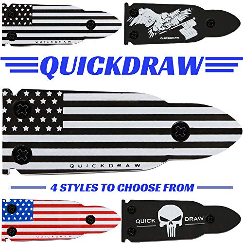 QuickDraw Bullet Shaped Rubber Coated Magnetic Gun Mount - 35LB Pull Strength Rating - Compatible with Most Firearms and Easy Installation