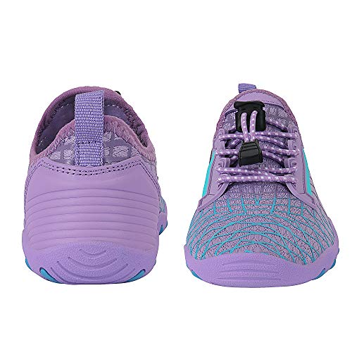 Caitin Boys Girls Water Shoes Quick Drying Aqua Beach Pool Swim Lightweight Athletic Sneakers for Little Big Kids4