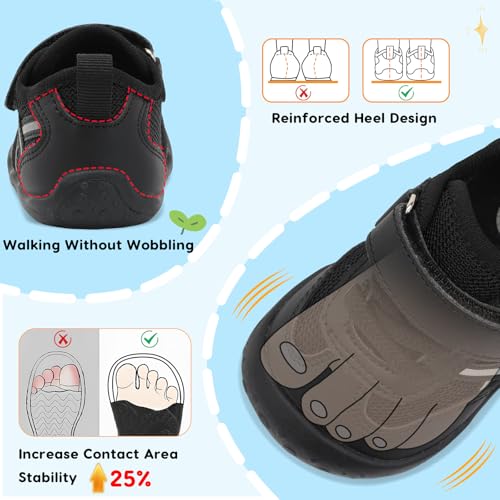 Scurtain Baby Shoes Boy Girl First Walking Shoe Infant Crib Breathable Sneakers Lightweight Barefoot Shoes for Babies3