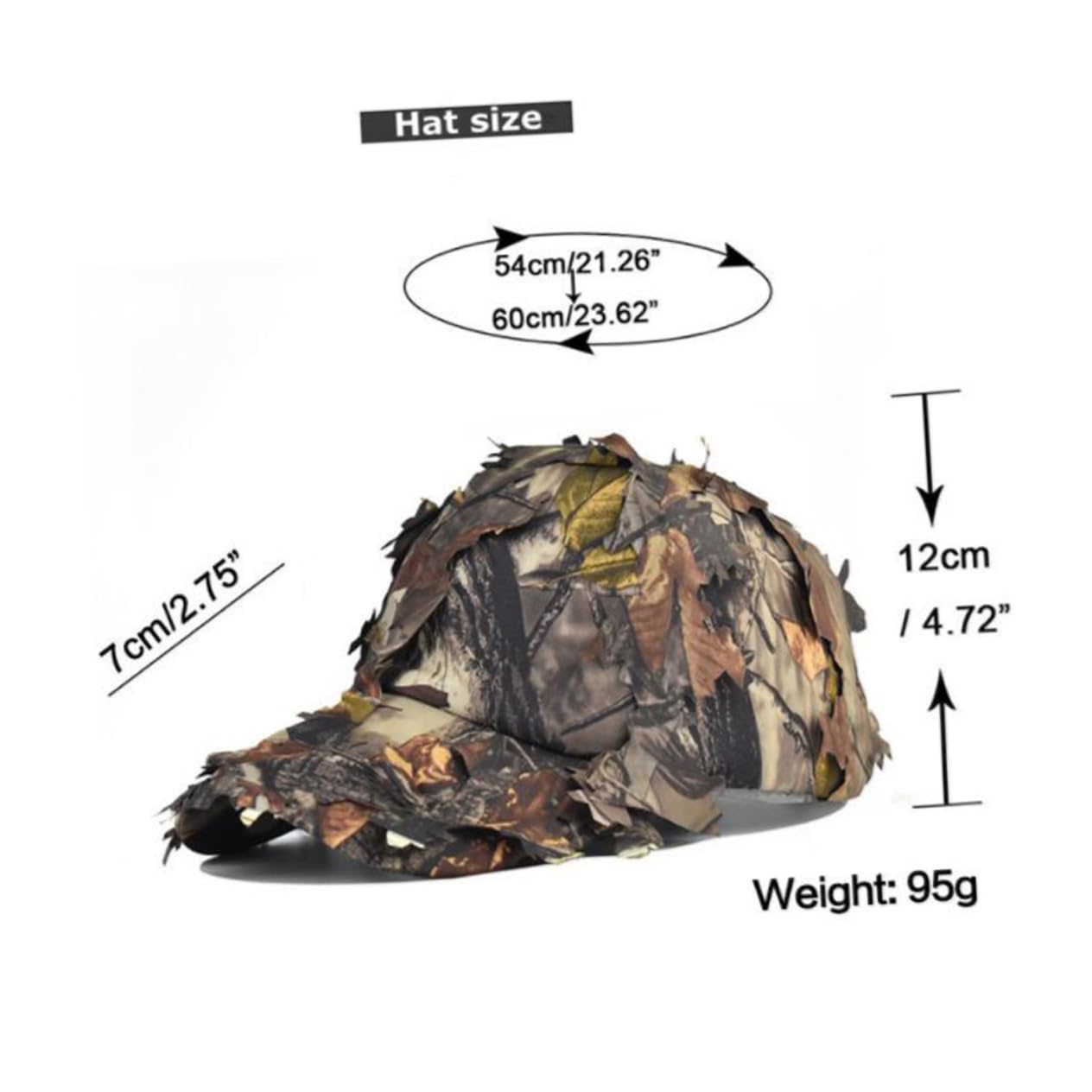 Gorra de béisbol de Camuflaje Sombrero con Solapa en el Cuello Gorra de Beisbol Sombrero para el Sol Tapa árbol Cubo de Golf Gorras Unisex Gorra de Camuflaje para Exteriores Yellow