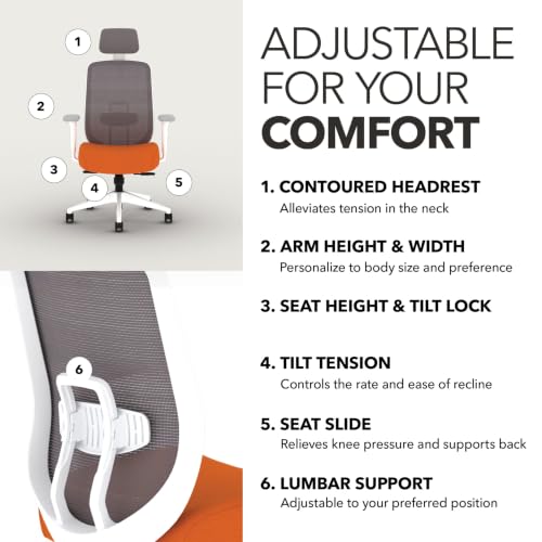 Image of HON Altern Ergonomic Office Chair, Office Desk Computer Chair, Apricot
