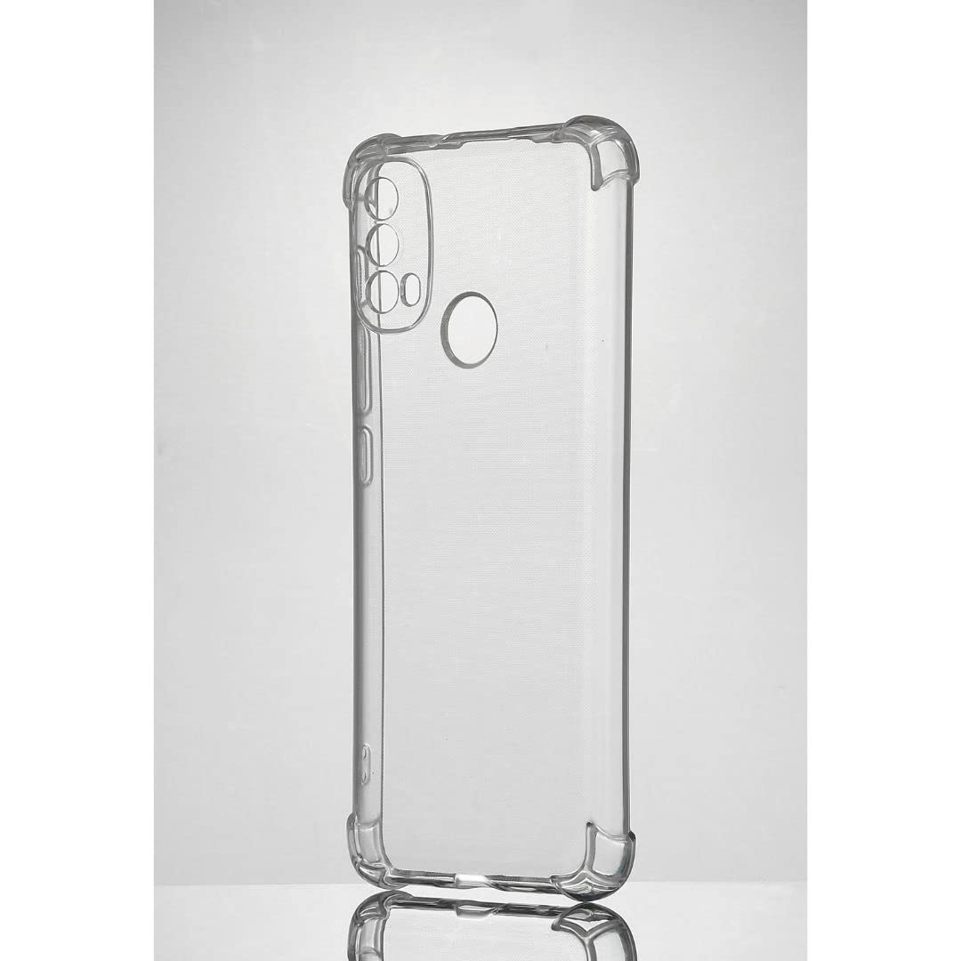 WE Custodia protettiva TPU Motorola E20 / E30 / E40: trasparente: anti-urto, ultra resistente, semi-rigida, aspetto del telefono conservato