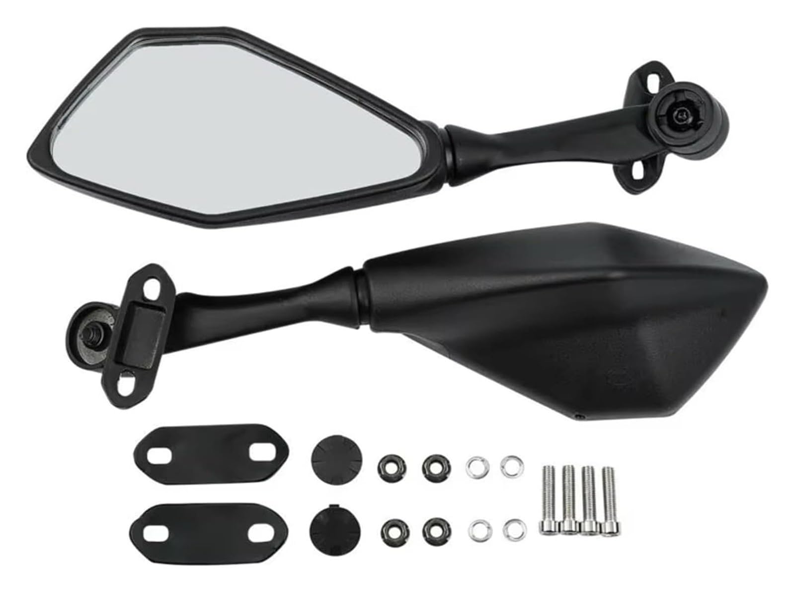 Specchietti retrovisori moto neri, EX300