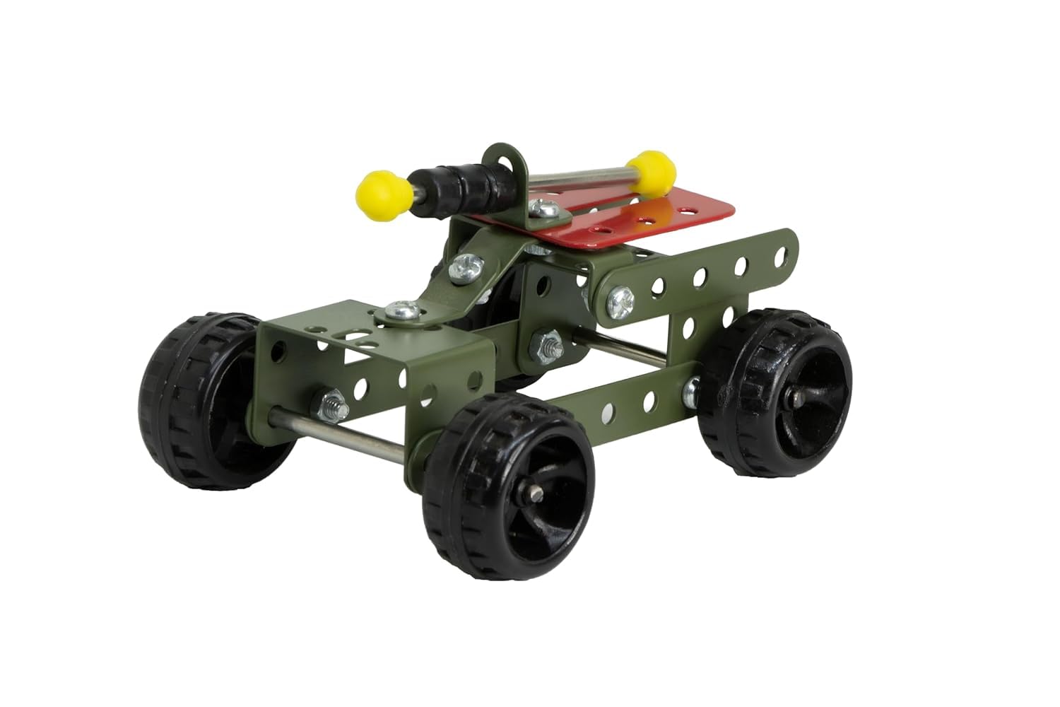 Fairyfrolic 120-Piece Metal Military Tank & Vehicle Building Block Set – DIY Army Model Kit for Kids & Adults – Educational STEM Construction Toy 3