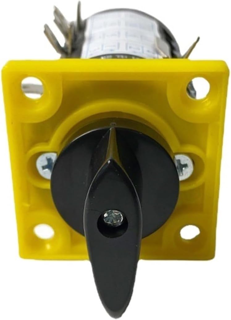 Cam Switch HZ5B-20/4DG Combination Changeover Rotary Switches 3 Positions (1-0-2) 4 Poles 20A 690V ZCKHNQOP