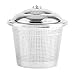 Colino da Tè in Acciaio Inossidabile,Infusore a Sfera da Tè,Filtro The Infusione,Infusore per Tisane,Infusore da Cucina con Gancio a Catena Estesa per la Preparazione Foglia Sfusa