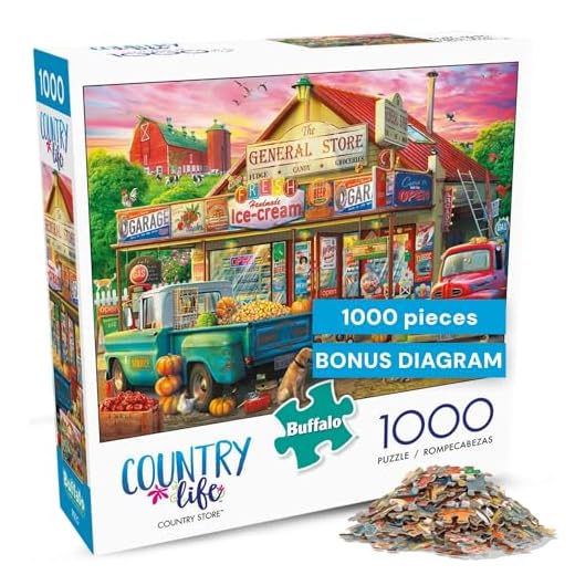 Buffalo Games - Country Store - 1000 Piece Jigsaw Puzzle