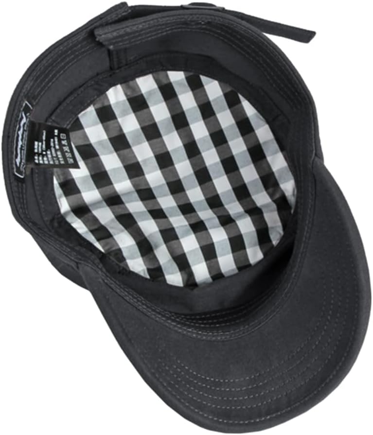 Military Hat for Men Army Hats Unique Design Cadet Cap Adjustable - Image 7