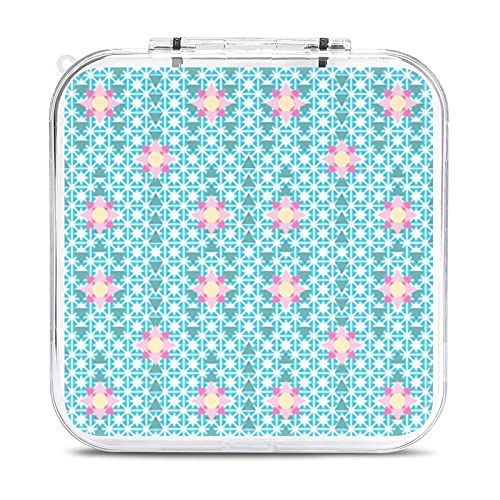 Patio Flower Trellis Game Card Case for SwÃ­tch Protective Portable Case Box with 12 Cartridge Slots