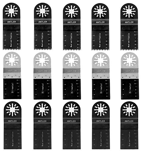 AB15CBA Antler Blade Mix A Oscillating Multitool (15 Pack)