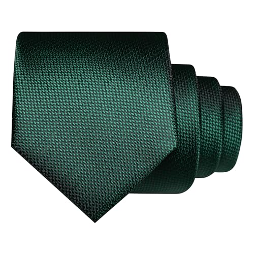 Image of JEMYGINS Mens Tie and Lapel Pin with Pocket Square Tie Clip Sets for Casual and Business 4PCS