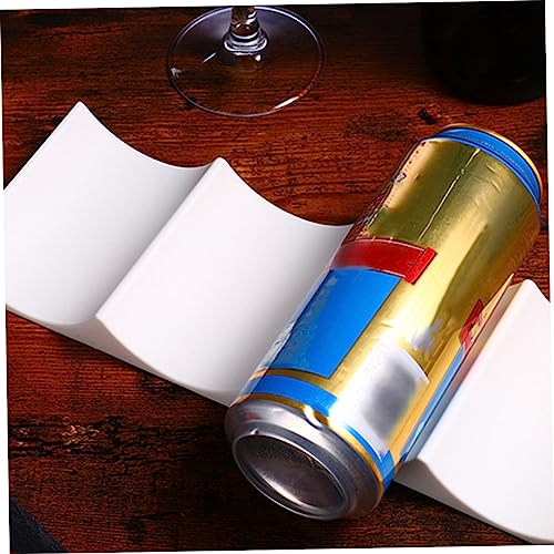 Soporte para botellas de vino 4 pcs elegante para barra miniatura 3